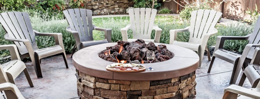 gas outdoor fire pits