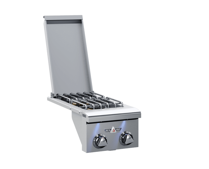 Delta Heat Double Side Burner Sonoma Backyard, Somona County CA